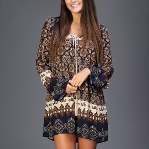 Boho Longsleeve Dress